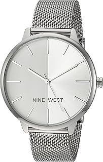 NINE WEST Women's Mesh Bracelet Watch