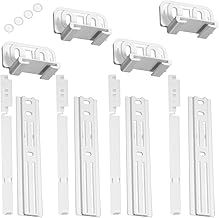Integrated Fridge Freezer Slide Door Mounting & Installation Universal Sliding Bracket Fixing Kit (Pack of 4)