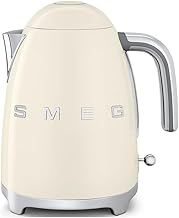 Smeg KLF03CRUK Retro Style Kettle - Cream