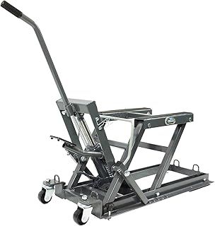 1500lb Hydraulic Motorcycle Motor Bike With 2 Castors Stand Quad Lift ATV Jack Hoist workshop Heavy Duty ATV01 Grey New
