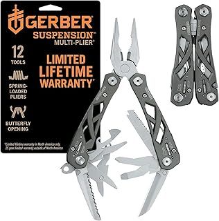 Gerber 31-003620 Suspension Multi-Tool with Nylon Sheath and 12 Functions