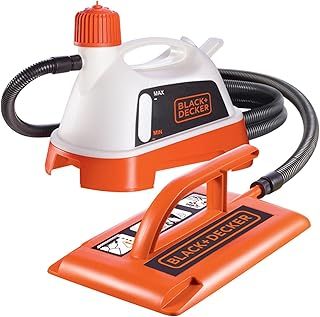 BLACK+DECKER | Wallpaper Steamer Stripper with Pad, 2400 W, Removes Vinyl, Multi-Layered, Painted and Textured coatings, KX3300T-GB, Black/Orange