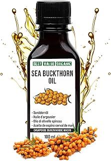 Siberian Sea Buckthorn Oil 3.4 fl.oz / 100ml Raw Unrefined Extra Virgin First Cold Pressed from Wild-harvested Sea Buckthorn Seeds and Berries