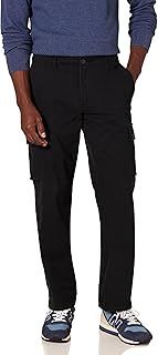 Amazon Essentials Men's Straight-Fit Stretch Cargo Trouser (Available in Big & Tall)