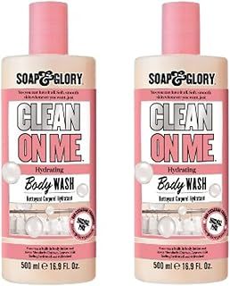 2 pack x Soap & Glory Clean On Me Creamy Shower Gel x 500ml