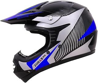 Zorax Blue L (53-54cm) ZOR-X19 KIDS Children MOTOCROSS HELMET Dirt Bike Motorbike Motorcycle Helmet ECE 2206