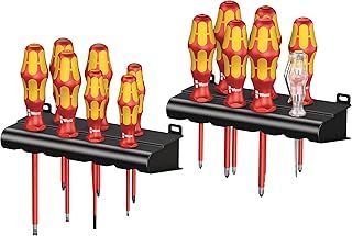 Wera 105631 Kraftform 14 Piece Big Pack 1000v VDE Screwdriver Set, Silver