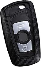 Carbon Fiber Pattern Silicone Car Key Cover Case fit for 1 3 5 7 Series X3 X4 M3 M4/520/730 Car key Holder Accessories