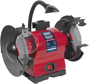 Sealey Bg200Wl Bench Grinder 200Mm with Work Light 550W/230V
