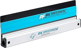 OX Speedskim Plaster Skimming Finishing Rule - PF450mm I Plastic Flexible Blade & Extruded Aluminium Handle