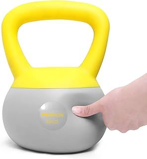 PROIRON Soft Kettlebell 2kg, 4kg, 6kg, 8kg, 10kg, Kettle Bells with Iron Sand, Non-slip Handle, kettle weights for Fitness, Exercise, Workout, Home Gym, Strength Training, Bodybuilding Weight Lifting