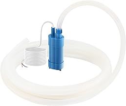 Submersible Water Pump 12V 600L/H Submersible Pump with 5M Hose, Ultra Quiet 5M High Lift Mini Fresh Water Pump for Caravan, Motorhome, Yacht, Boat etc