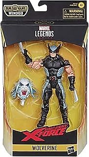 Hasbro Marvel Legends Series 6" Collectible Action Figure Wolverine Toy (X-Men/X-Force Collection) with Wendigo Build-A-Figure Part