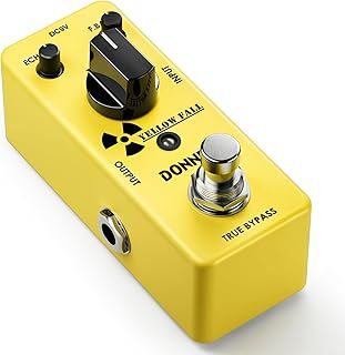 Donner Yellow Fall Delay Guitar Effect Pedal Mini Compact Size True Bypass