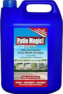 Patio Magic! Concentrate: Ideal for Patios, Paths and Driveways (Kills Algae and Lichens), 5 Litres