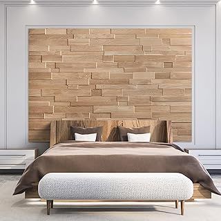 Oak Wall Cladding, 3D Wall Panels, Model OZO Lite (1m2-Lite)