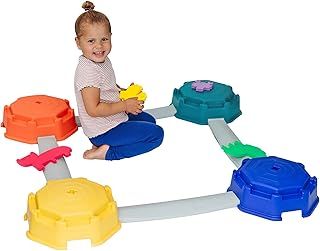 MagicMeadow Balance Beam Set | Autism-Friendly Sensory Toy | Balance Stepping Stones Kids | Inclusive Learning for Toddlers | Kids Balance Beam & Sensory Circuits | Gymnastics Balance Beams