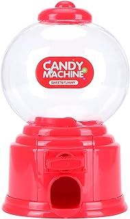 Sweet Dispenser Mini Vending Machine For Sweets, Candy Dispenser Cute Sweet Machine, Gumball Machine Plastic Candy Machine Sweets Dispenser, Gumball Dispenser Mini For Boys Girls(Red)