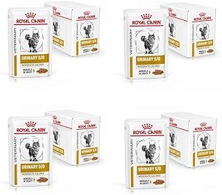 Royal Canin Veterinary Diet Feline Urinary S/O Moderate Calorie Gravy Pouches 48 x 85g