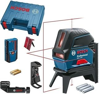 Bosch Professional Laser Level GCL 2-50 (red laser, interior, 3x AA, laser diode: 630 - 650 nm, self leveling +/- 4°, in carrying case)
