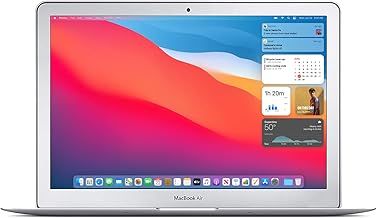 Mid 2017 Apple MacBook Air with 1.8GHz Intel Core i5 (13 inch, 8GB RAM, 256GB SSD) (QWERTY UK) Silver (Renewed)