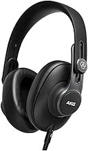 AKG K361 Studio Headphones, Over-Ear Closed-Back Design for Professional Performance, Lightweight and Foldable with 3 position hinges, Premium Isolating Earpads, Reinforced for AKG Durability