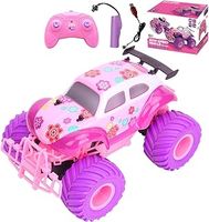 OBEST Pink Remote Control Car for Girls 4-14 Years - RC Off-Road Jeep Crawler Truck, Climbing Toy, Christmas Birthday Present