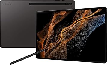 Samsung Galaxy Tab S8 Ultra 14.6 Inch 128GB Wi-Fi Android Tablet Graphite (UK version) (Renewed)