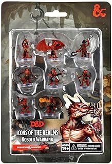 WizKids Dungeons and Dragons Icons of the Realms - Kobold Warband, Tabletop DnD Miniatures