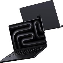 Soonjet Invisible Armor for MacBook Pro 16 inch Case 2024-2021 M4- M1 Pro/Max [Same as Bare] [Scientific Slim] A3403 A3186 A2991 A2780 A2485 Hard Shell Case Cover - Matte Clear (Space Black Clear)