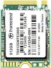 Transcend MTE300S 512GB NVMe PCIe Gen3 x4 M.2 2230 Internal Solid State Drive (SSD) 3D TLC NAND (TS512GMTE300S)