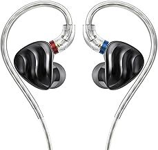 FIIO FH3 HiFi Earphones 3 Drivers (1 Dynamic + 2 Knowles BA), In-Ear Earphones High Resolution, Bass Sound, High Fidelity for Smartphone/PC/Tablet