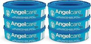 Angelcare Round Refill, 6 Pack, for Original Nappy Disposal System (not new classic xl)