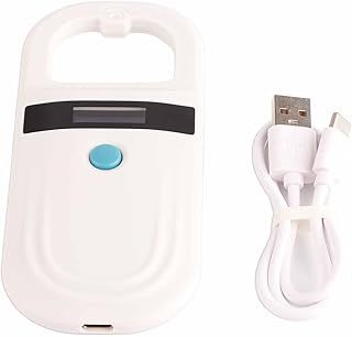 Pet Microchip Scanner, Microchip Scanner Microchip for Dogs USB Rechargeable Pet Chip Scanner Pet Scanner Microchip Reader