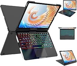 Magic Keyboard for iPad A16 11th Gen 2025/10th Gen 2022, Slim Magnetic Floating Stand and Precision Multi-Touch Trackpad, Keyboard Case with Backlit for iPad 10th/11th Generation 10.9/11 inch, Black