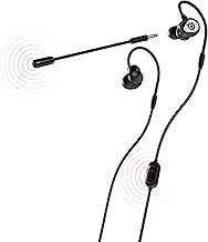 SteelSeries Tusq - In-Ear Mobile Gaming Headset – Dual Microphone With Detachable Boom Mic – Ergonomic Suspension Design Earphones – For Mobile