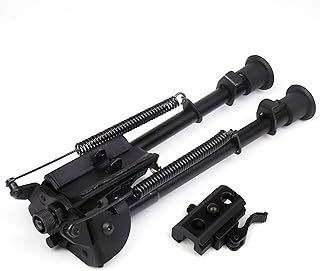 9-13 inch Foldable Notched Legs Rifle Bipod High Shockproof Pivot Shooting Solid base Bench Rest Bi-pod