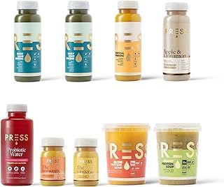 PRESS Healthfoods - Weekend Reset Juice Cleanse | Rest & Reset Your Body for the Week Ahead | Meal Replacement for Weight Control & Health Kick