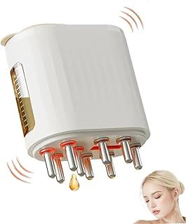 OLSIC Red Light Therapy For Hair Smart Electric Scalp Head Massager And Hair Oil Applicator & Massager For Scalp With LED Red Light Therapy