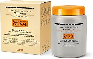 GUAM Seaweed Mud Anti Cellulite Treatment for Legs & Thighs - 1kg Natural Tightening Hot Body Mask - Skin Firming Antioxidant Cellulite Remover to Reduce Imperfections, Improves Tone & Elasticity