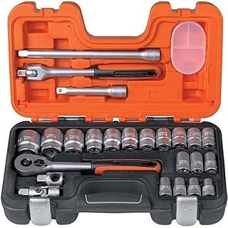 Bahco S240 1/2″ Drive 24 Piece Metric Socket Set 10 – 32mm