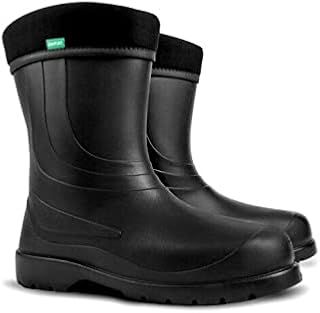 Agritrade AK Ladies Thermal Rain Boots Womens Lightweight EVA Durable Wellies Wellingtons LAURA -30C Non-slip Sole Removable Insulated Input