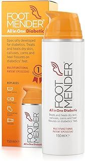 All in One Diabetic | Medically Proven, An Effictive Foot Cream | Treat and Heal Your Dry Feet, Hard Skin, Corns and Cracked Heels | Significant Effect After First Treatment | 150 ml