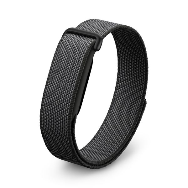 Google Fitbit Air - Screenless Activity Tracker with Fitness, Heart Rate, and Sleep Tracking - Personalized AI-Powered Coaching - Up to 7 Days’ Battery Life - Works with iOS and Android - Obsidian