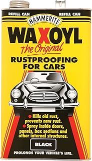 Hammerite HAM6710105 5L Waxoyl Black Refill Can