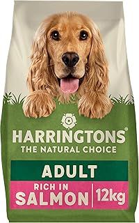 Harringtons Complete Dry Adult Dog Food Salmon & Potato 12kg - Made with All Natural Ingredients (Packaging may vary)