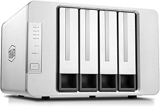 TERRAMASTER F4-423 4-Bay High Performance NAS for SMB with N5095 Quad-core CPU, 4GB DDR4 Memory, 2x 2.5GbE Ports,Network Storage Server (Diskless)