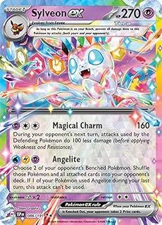 Pokemon - Sylveon ex 086/191 - Surging Sparks – Tera Double Rare – Foil Single Card