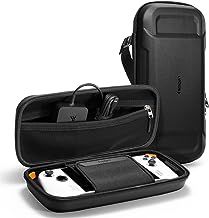 Spigen Rugged Armor Pro Compatible with ASUS ROG Ally X 2024 RC72LA / Rog Ally 2023 RC71L/ MSI Claw A1M Travel Storage Bag Carry Case - Black