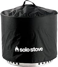 Solo Stove Bonfire Shelter Protective Fire Pit Cover or Shelter for Round Fire Pits, Waterproof Cover for Outdoor Firestove, Fire Pit Accessories for Outside Cooking, Camping and Outdoors, Black